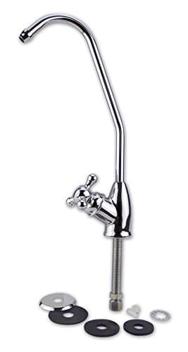 Image of Finerfilters Drinking Water Filter Tap, Chrome Bobble Foot, Fits All Water Filter Systems & RO