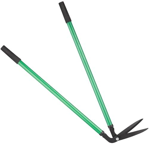 Image of Hardys Garden Tools - Long Handled Garden Shears - Carbon Steel Blade with Soft Grip Handles, Lightweight at 1.3kg - Grass Lawn Edging Shears for Strain-Free Gardening - 93cm Long