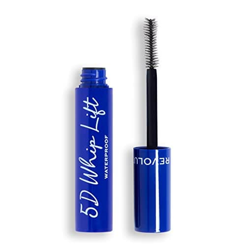 Image of Makeup Revolution 5D Whip Lift Waterproof Mascara, Maximum Lift, Length & Volume, Long-Lasting, Smudge Resistant, Black, 12 ml