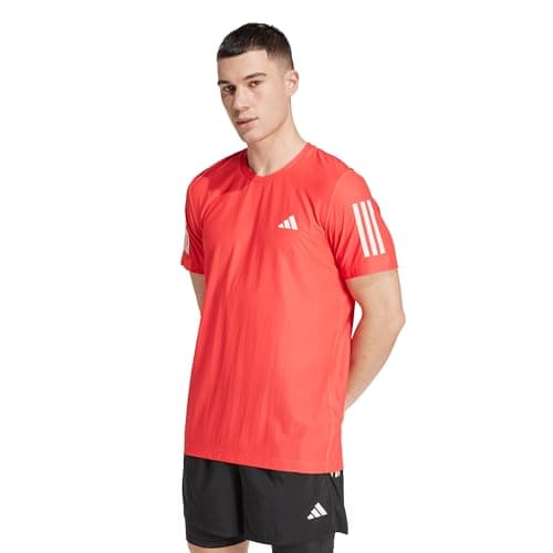 Image of adidas Men's Own The Run Tee, semi Lucid red, XXL