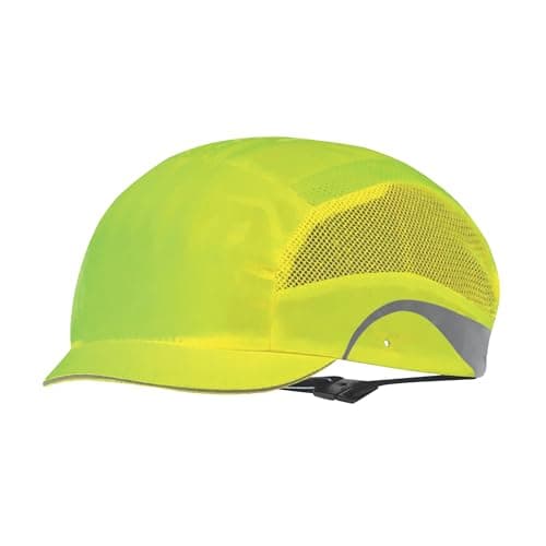 Image of JSP HardcapAerolite 2.5cm micro Peak Hi-vis Yellow (AAG000-001-500)