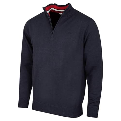 Image of Calvin Klein Mens Campus Sport Sweater - Denim Marl Sport - XL