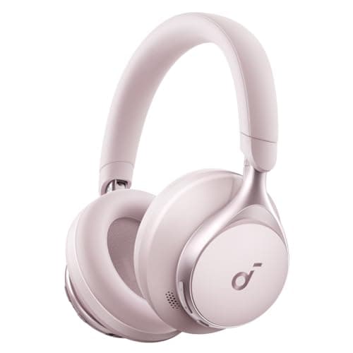 Image of soundcore by Anker, Space One, Adaptive Active Noise Cancelling Headphones, 2X Stronger Human Voice Reduction, 40H ANC Playtime, App Control, LDAC Hi-Res Wireless Audio, Comfortable Fit, Bluetooth 5.3