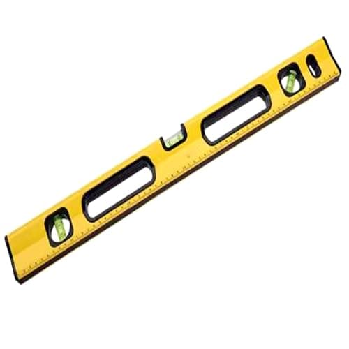 Image of NTEK Spirit Level | High Accuracy Builders Long Spirit Level | Scaffold Level for Builders | Professional Magnetic Level | Aluminum Scaffolding Builders Spirit Level, Home DIY (Large(100CM))