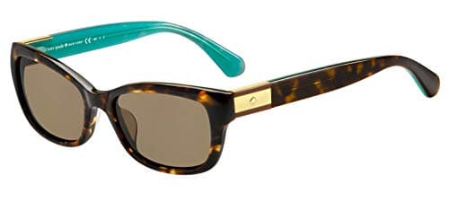Image of Kate Spade MARILEE/P/S FZL HAVANA TURQUOISE 53/17/140 WOMAN Sunglasses