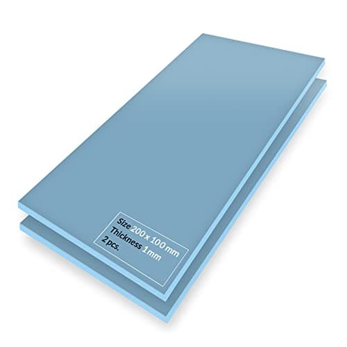 Image of ARCTIC TP-3: Premium Performance Thermal Pad, 200 x 100 x 1.0 mm, (stackable to 2.0 mm without performance loss), 2 Pieces - High Performance, particularly soft, ideal gap filler, bridging gaps
