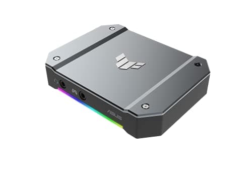 Image of ASUS TUF Gaming Capture Box CU4K30 (4K, 1080p60, Low Latency Passthrough, Certified for OBS Studio, Plug & Play, USB Type-C, Record and Stream with PC, PS5, Xbox)