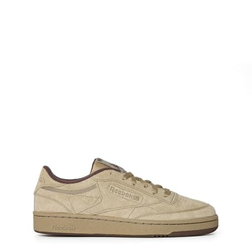 Image of Reebok Club C 85 Mushroom/UTILITYBRWN Unisex Tennis Shoes Brown