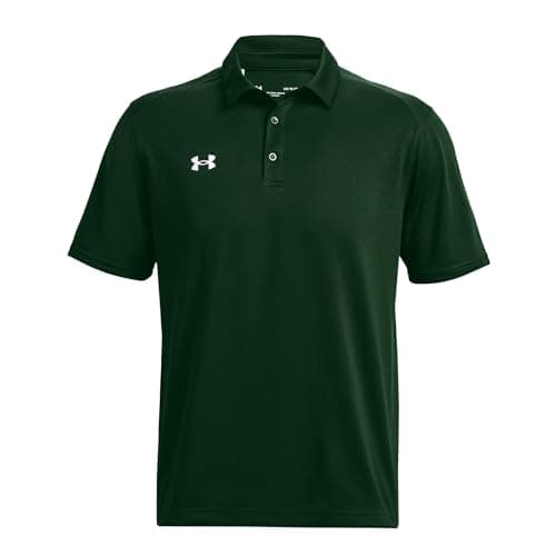 Image of Under Armour - Mens Tech Team Polo, Color Forest Green (301), Size: Large