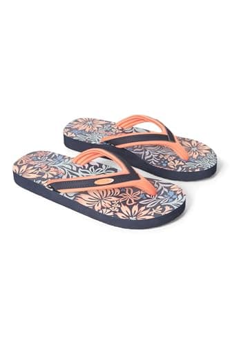 Image of Animal Swish Kids Flip-Flops - Slip-on & Lightweight Footwear with Soft Padded Straps for Boys & Girls - Best for Spring, Summer, Beach & Outdoors Coral Junior Shoe Size 4