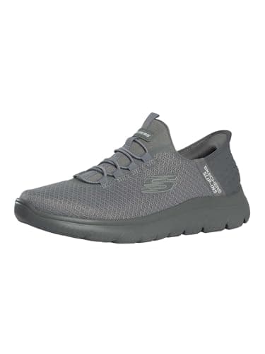 Image of Skechers Men's Slip-Ins Summits High Range Trainers, Grey, 6.5 UK
