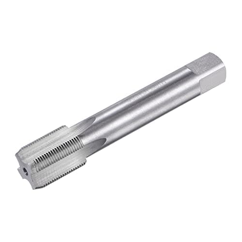 Image of sourcing map Thread Milling Threading Tap M18 x 1, Metric Left Hand Machine HSS (High Speed Steel) 4 Straight Flutes Screw Tap H2 Tapping Machinist Thread Repair Tool