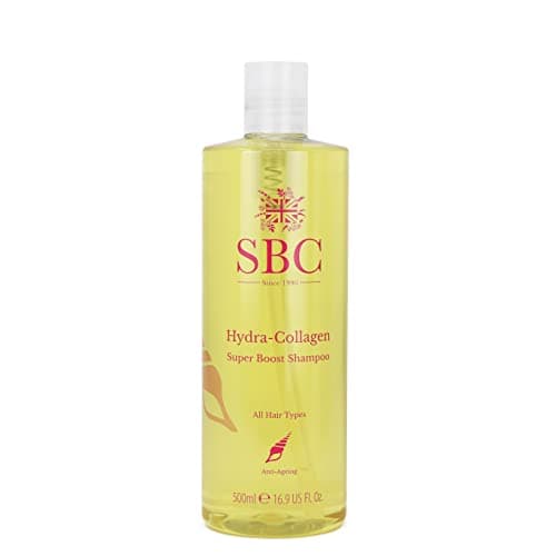 Image of SBC Skincare Hydra-Collagen Super Boost Shampoo 500ml - Volumizing, Anti-Ageing Shampoo for Mature or Damaged Hair