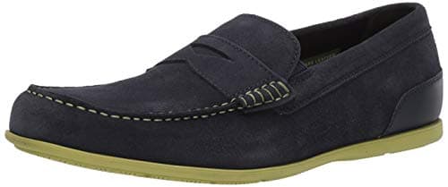 Image of Rockport Men's Malcom Penny Loafer, New Dress Blue, 11 UK