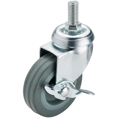 Image of Draper 65476 75 mm-Diameter Rubber Castor Bolt Fixing