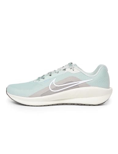 Image of NIKE Mens Downshifter 13 Sneaker, Light Silver White College Gre, 9 UK