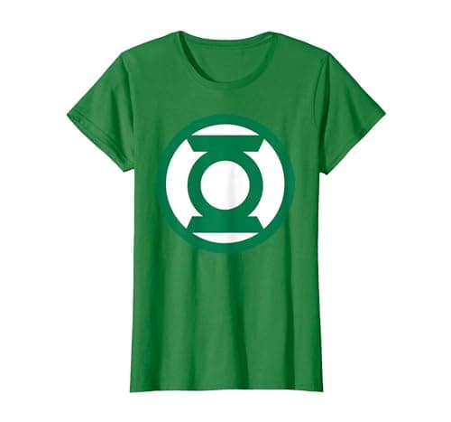 Image of DC Green Lantern Logo T-Shirt, Women, Kelly Green, Small