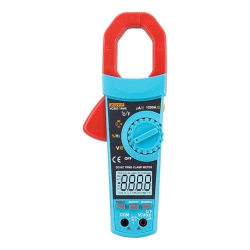 Image of ZOYI VC903 Industrial Digital Clamp Meter, True-RMS 6,000 Counts, 1200A AC/DC, CAT IV 600V, up to 1000V DC, Auto/Manual Range, Temperature