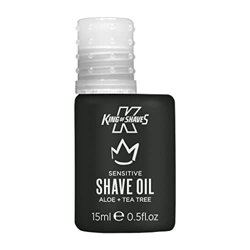 Image of King Of Shaves Sensitive Shaving Oil For Men, For A Close and Comfortable Shave, Suitable for All Skin Types, Shave Oil For Men 15ml