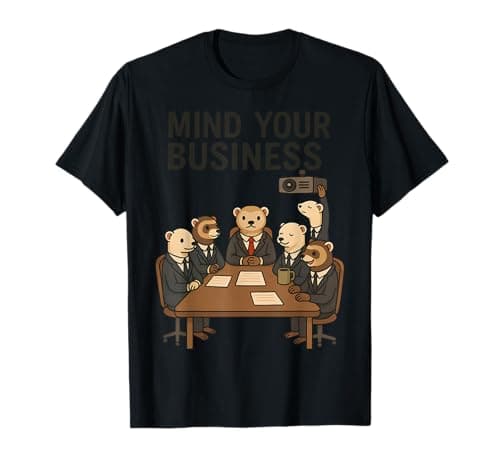 Image of Mind Your Business of Ferrets T-Shirt
