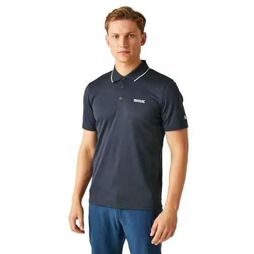 Image of Regatta Kids Hot Shot II Fleece Anti-Pill Midlayer Top Navy