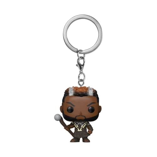 Image of Funko POP! Keychain - Black Panther: Wakanda Forever - M'Baku Novelty Keyring - Collectable Mini Figure - Stocking Filler - Gift Idea - Official Merchandise - Movies Fans - Backpack Decor
