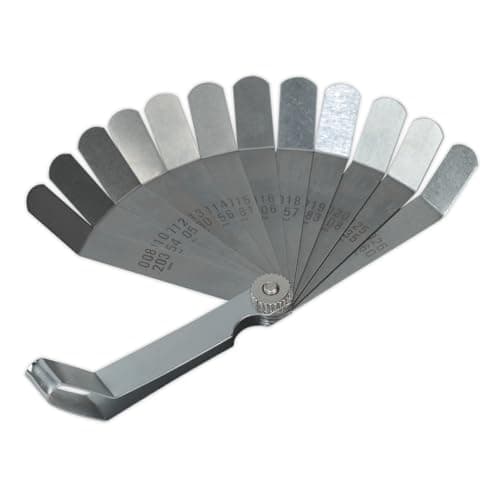 Image of Sealey S0516 Dual Marked Offset Feeler Gauge, 12 Blade