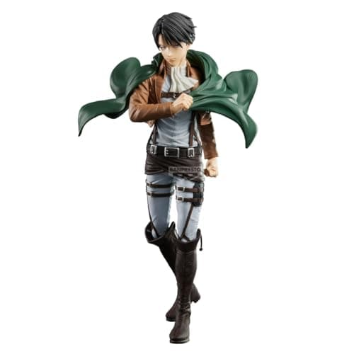 Image of Banpresto Levi Attack On Titan Action Figure - Grandista 27 cm - BP29876P Multicolor - Collectible Figure - Ideal for Anime Fans