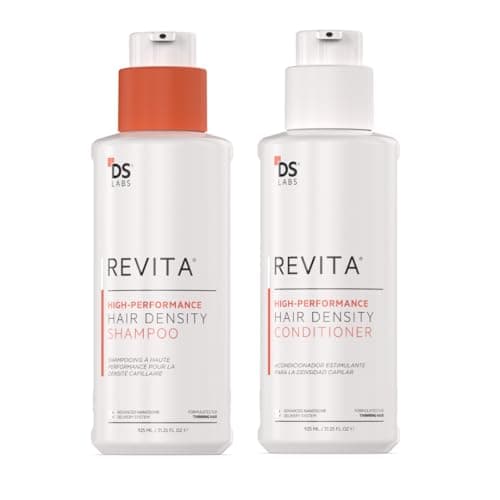 Image of Revita Shampoo and Conditioner for Thinning Hair by DS Laboratories - Volumizing and Thickening for Men and Women, Supports Hair Growth, Hair Strengthening, Sulfate Free, DHT Blocker (925ml)