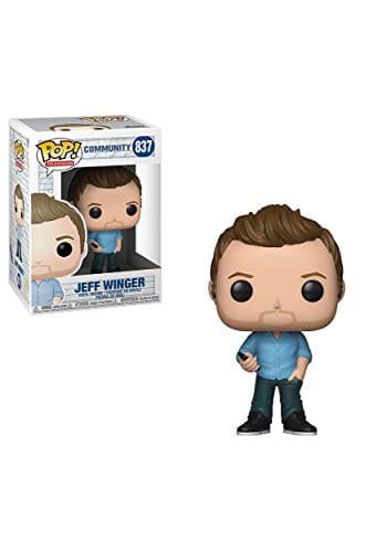 Image of Funko 35550 POP TV: Community-Jeff Winger Collectible Figure, Multicolor,One Size