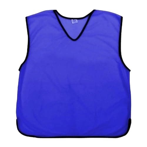 Image of Sterling Sports 5 X Training Bibs Sports Mesh Football Bibs Adult (Pack of 5) - Quick Dry Football Training Equipment For Soccer, Rugby, Basketball & Cricket Bibs (Royal Blue, Senior Mens)