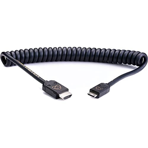 Image of Atomos ATOM4K60C4 HDMI Cable Mini 40 cm, Cast Connector (80 cm Extended) black