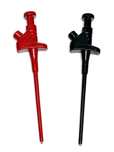 Image of to Clip Connector 4 mm Clamp Kit Cat I Black Red SKS Hirschmann KLEPS 30 Set