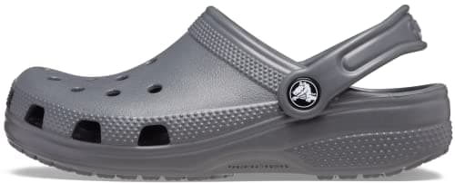 Image of Crocs Unisex Kids Classic Clog K Clogs, Slate Grey, 12 UK Child