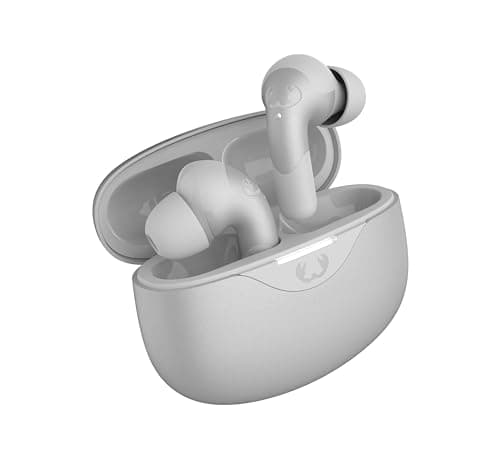 Image of Fresh 'n Rebel Twins Ace Bluetooth Earbuds In Ear with Hybrid Active Noise Cancelling, Wireless In-Ear Earbuds with Bluetooth 5.3, with ENC Microphone, Splashproof IPX4, 34h Battery (Ice Grey)