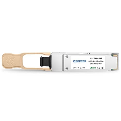 Image of QSFPTEK 40G QSFP+ Module MTP/MPO Multi-Mode Transceiver 40GBASE-SR4 for Cisco QSFP-40G-SR4 (850nm, 150m, with DDM)