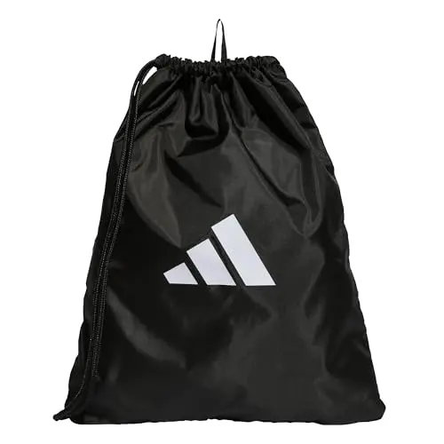 Image of adidas Unisex Tiro League Gym Sack, Black/White, One Size