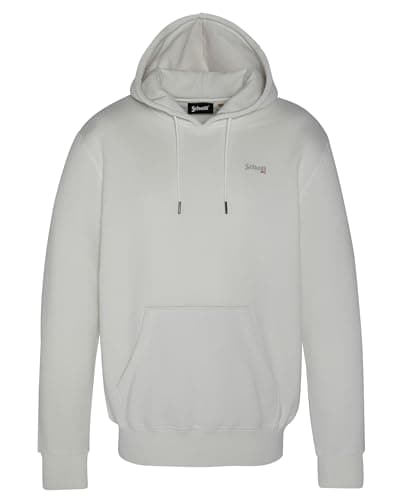 Image of Schott NYC Swcasual2 Hooded Sweatshirt, Off White, S
