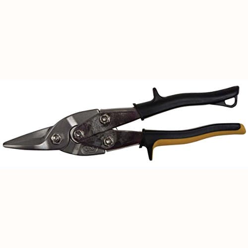 Image of Bessey D16S Straight Cut Aviation Snip, High-Grade Steel Cutting Precision Metal Cutting Tool, up to HRC59, Micro-serrations for Slip Proof Cutting
