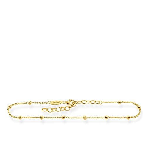 Image of Thomas Sabo Women Anklet Dots 925 Sterling Silver AK0002-413-39-L27v