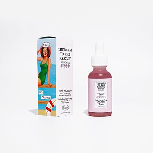 Image of theBalm to the Rescue Face Oil Glow 30ml dropper bottle