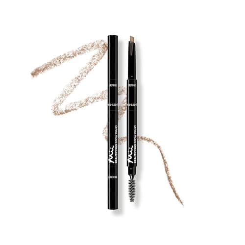 Image of Mii Cosmetics Beautifying Brow Wand, Eyebrow Pencil, 3 in 1 Eyebrow Pen with Brush & Highlighter for Filling, Shaping, & Defining, Cool Blonde, Truly Fair