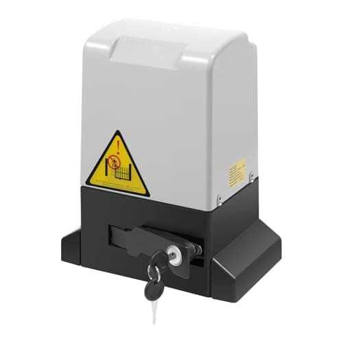 Image of Automatic Sliding Gate Opener 600kg, Heavy Duty 370W Electric Gate Operator with 2 Remote Controls for Secure Home Access - Easy Installation and Operation
