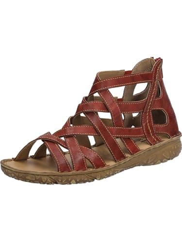 Image of Josef Seibel Ivy 06 Women's Sandals, Width G (Normal), red, 4 UK