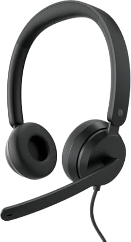 Image of Incase Modern USB-C Headset - Designed by Microsoft - Wired USB-C Connection, On-Ear Stereo Headphones, Noise Cancelling Mic & Volume Controls, Teams Certified, Optimized Mic & Speakers - Mac/Windows