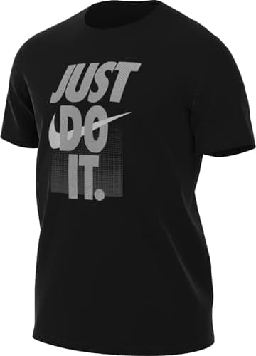 Image of NIKE DZ2993-010 M NSW TEE 12MO JDI T-shirt Men's BLACK Size L