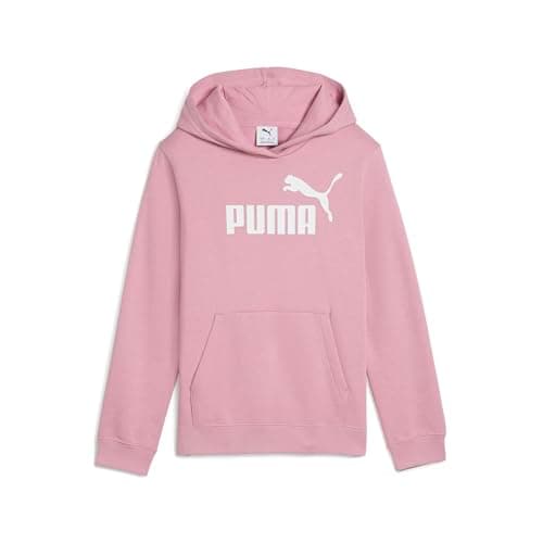 Image of PUMA Girls No. 1 Logo Hoodie Fl G Sweatshirt, Poised Pink, 140 EU