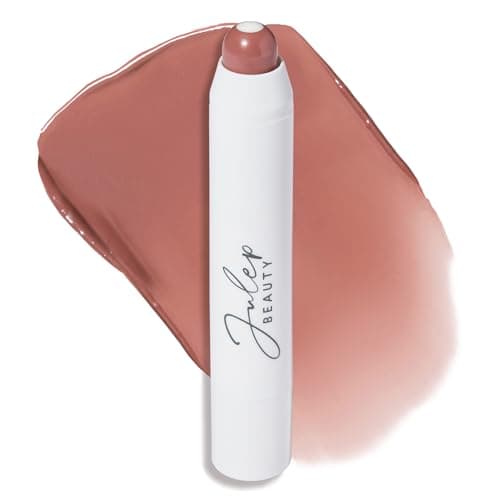Image of Julep It's Balm Full Coverage Lip Crayon (Vintage Mauve) Hydrating, Nourishing Lip Colour - Smooth, Highly Pigmented, Semi-Gloss Finish - Buildable Lipstick with Nourishing Vitamin E Lip Balm Core