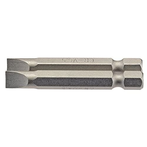 Image of Draper 64103 6.5mm 1/4" hex. Plain Slot Insert bit 50mm Long x 2