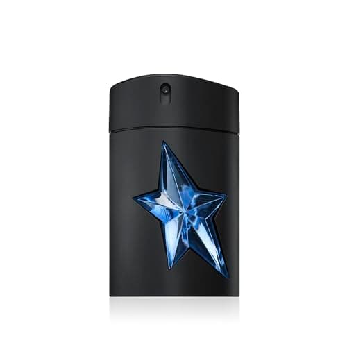 Image of Mugler A*Men Eau de Toilette for Men, Woody Ambery Gourmand Fragrance with Lavender, Mint, Coffee, Caramel and Warm Patchouli, Bold Intense Masculine Refillable Star Aftershave